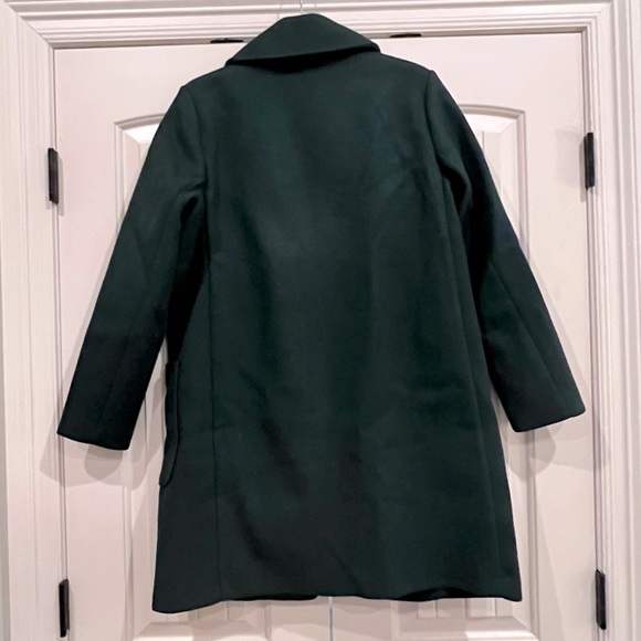 Hunter Green Peacoat - Picture 2 of 2